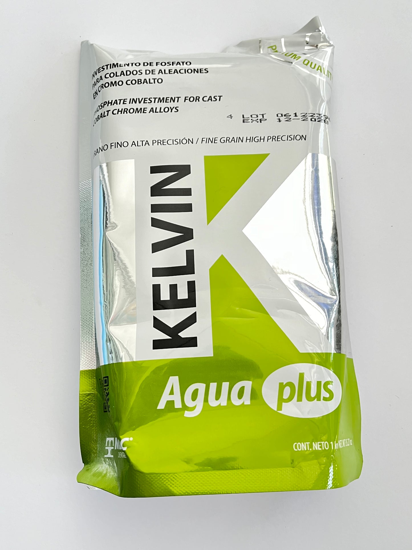 Investimento kelvin agua plus bolsa 1 kg
