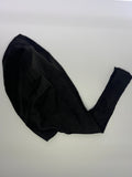 Gorro de Tela Bess Liso Negro