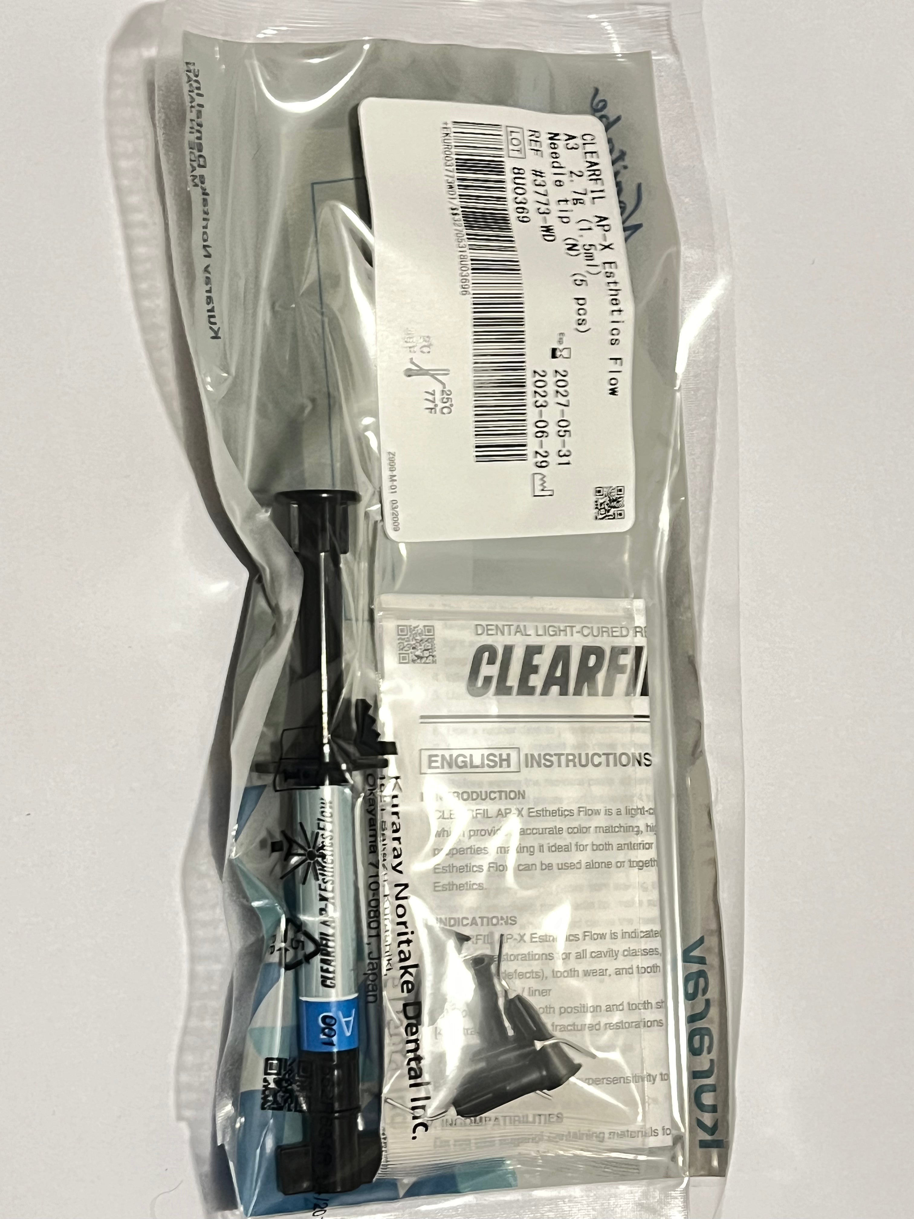Resina ap-x esthetic flow fluida color A3 2.7g/1.5ml