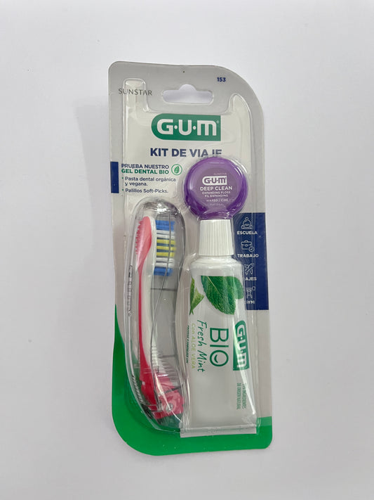 Kit de viaje marca Gum
