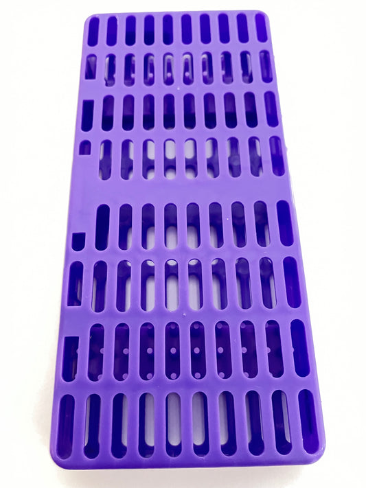 Cassette 5 instrumentos malla 6b color morado