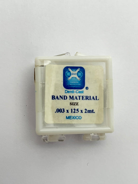 Material para banda Denticast Castellan rollo con 2 metros