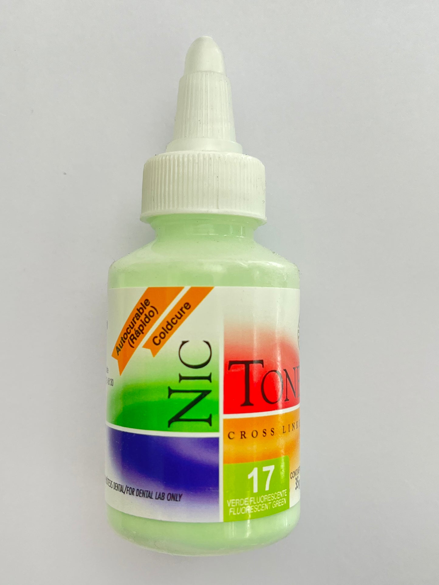 Acrílico marca Nictone ortodoncia 35 gramos #17
