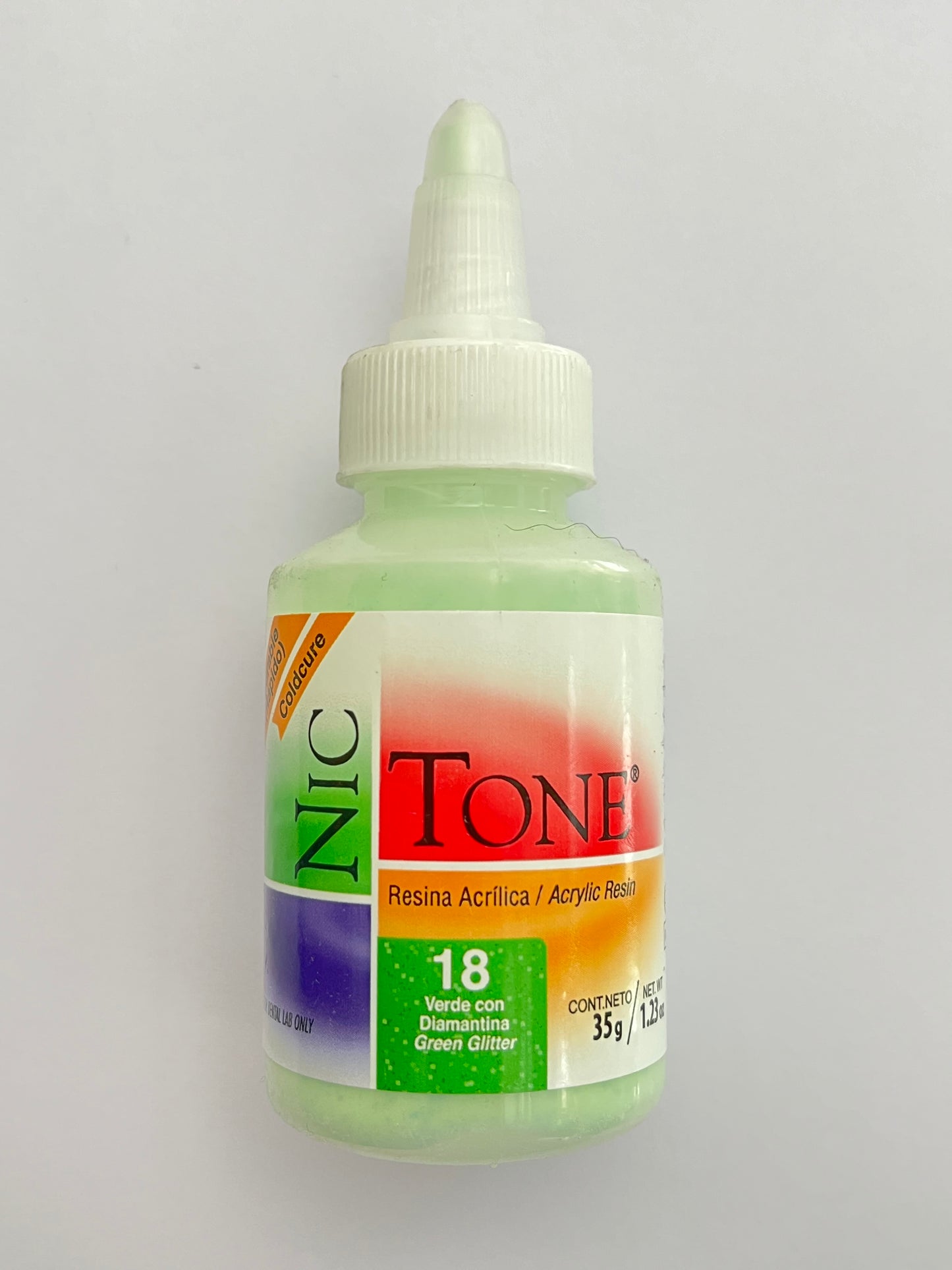 Acrílico marca Nictone ortodoncia 35 gramos #18