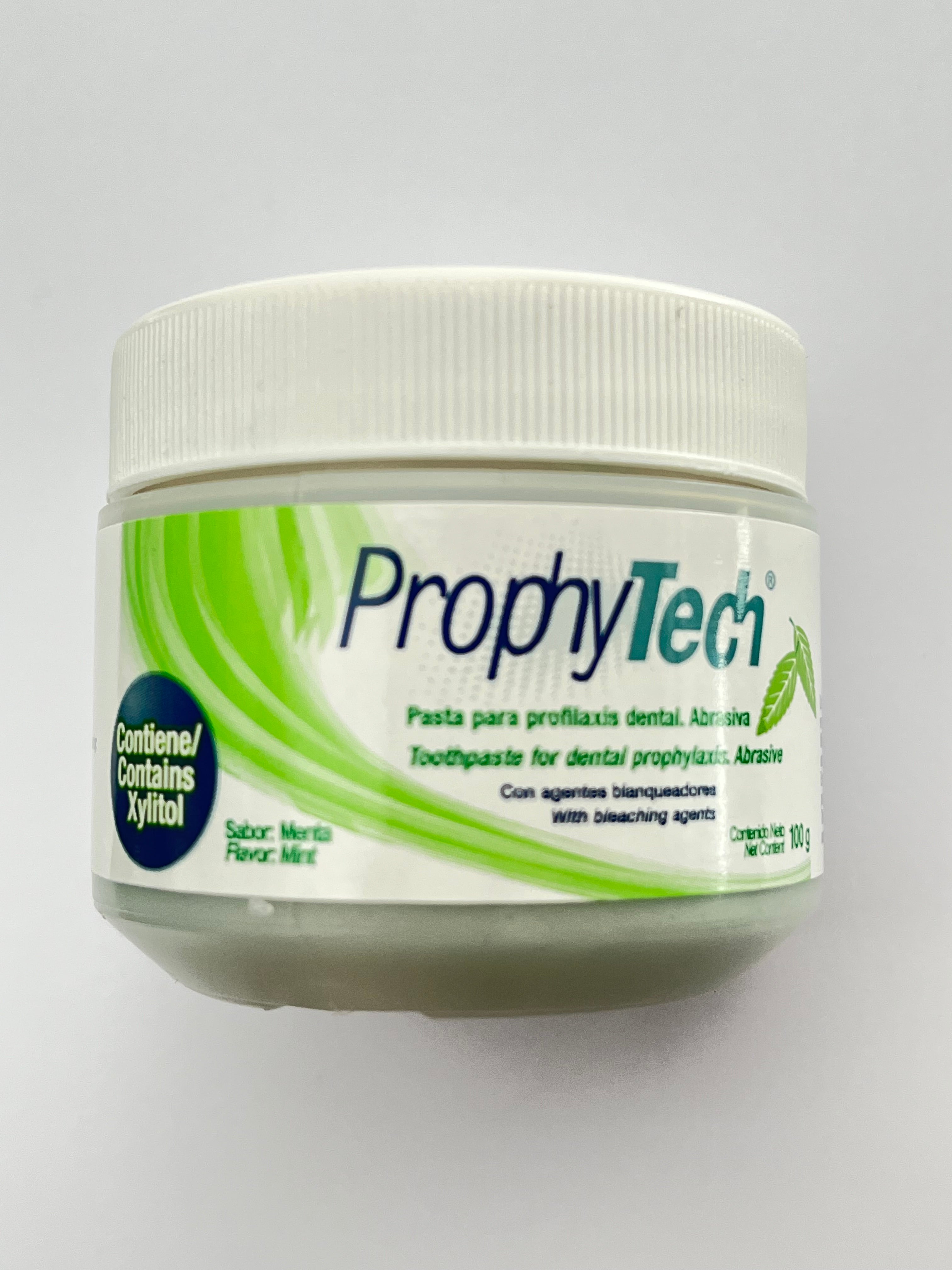Pasta para profilaxis dental abrasiva zeyco libre de flúor sabor menta