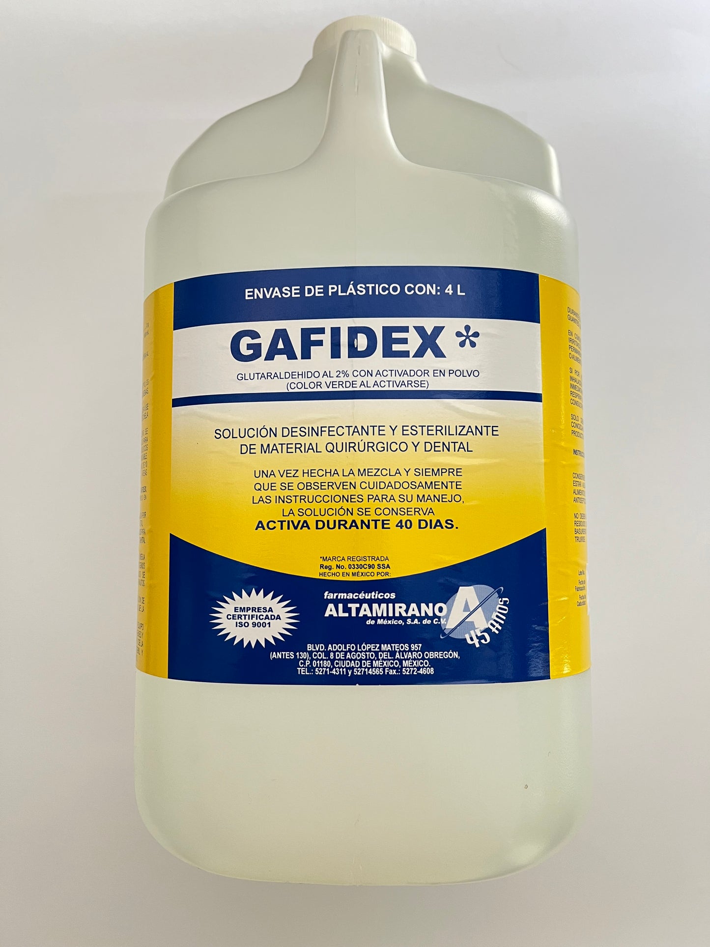 Gafidex desinfectante galón