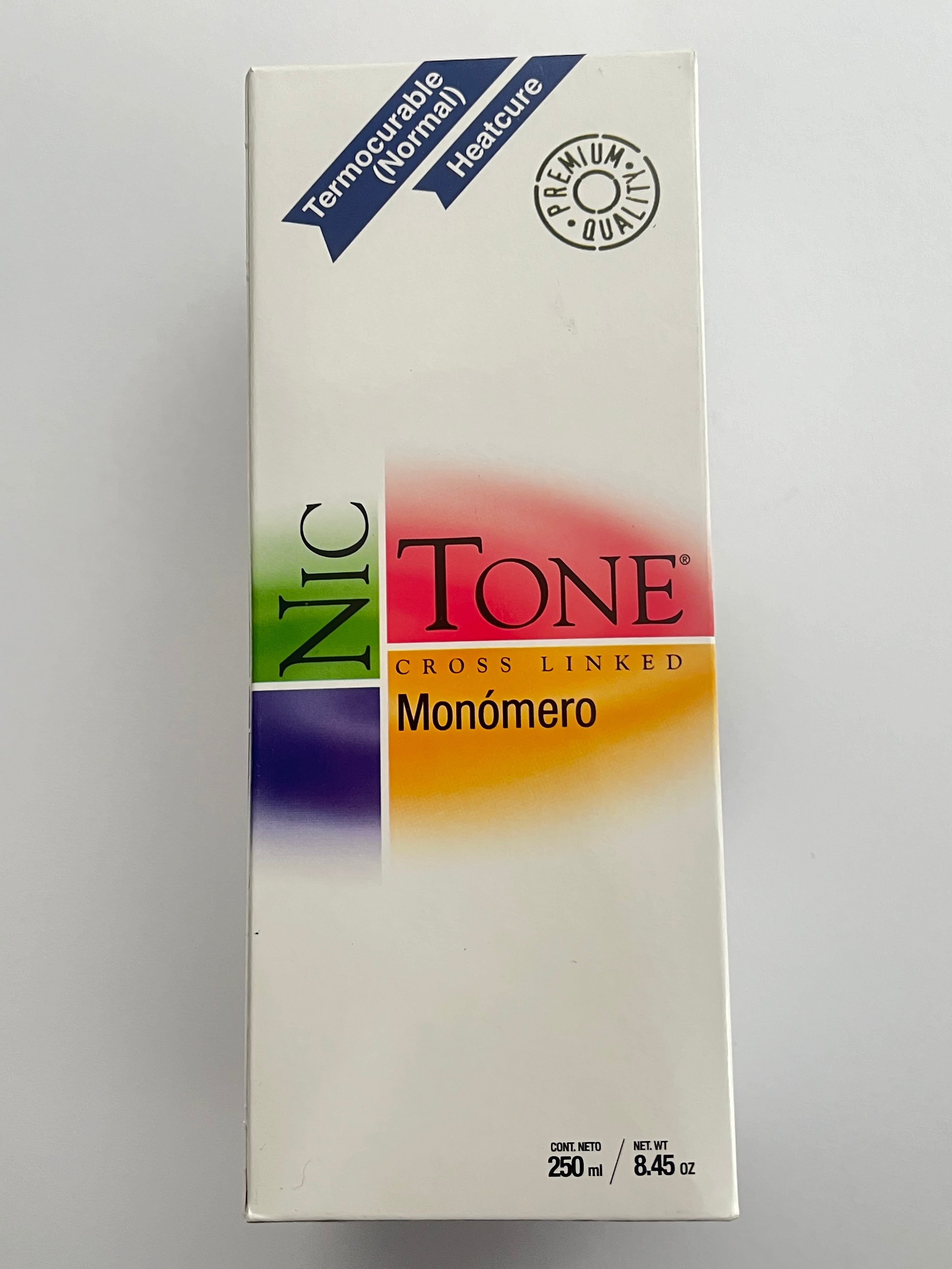 Monómero termocurable lento 250ml nic tone