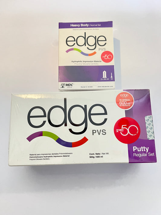 Kit silicona adición edge pesada y 2 cartuchos de heavy