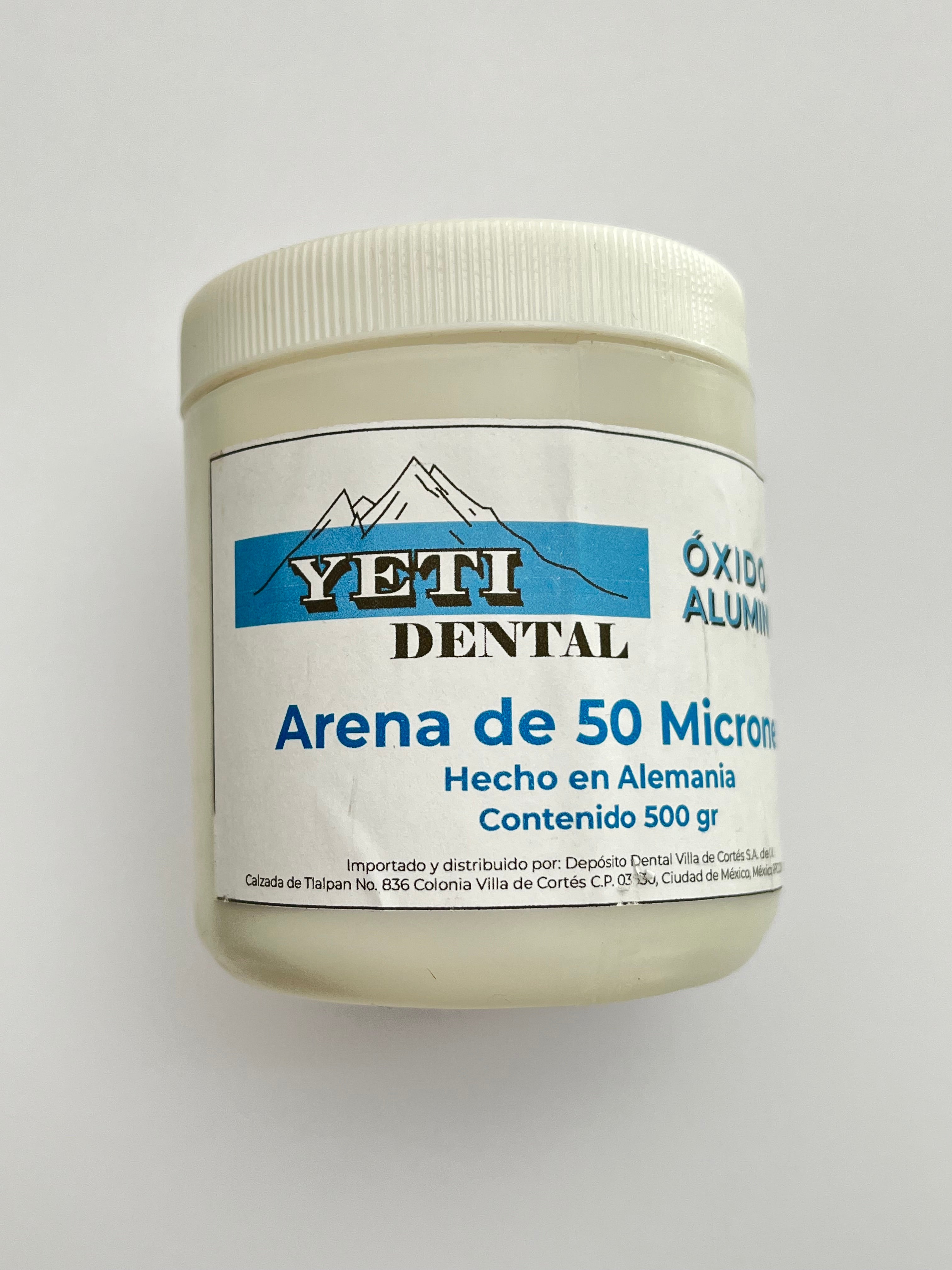 Arena óxido de aluminio 50 micrones (micras)Yeti