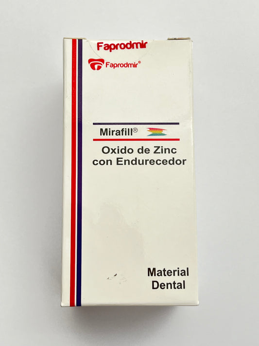 Oxido de zinc mirafill con o sin endurecedor