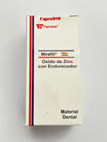 Oxido de zinc mirafill con endurecedor