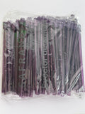 Eyectores de saliva color violeta con 50 piezas marca Safrand de Grupreysa