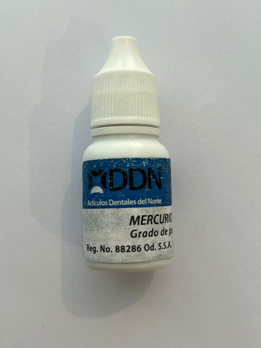 Mercurio dental tridestilado DDN 100 gramos