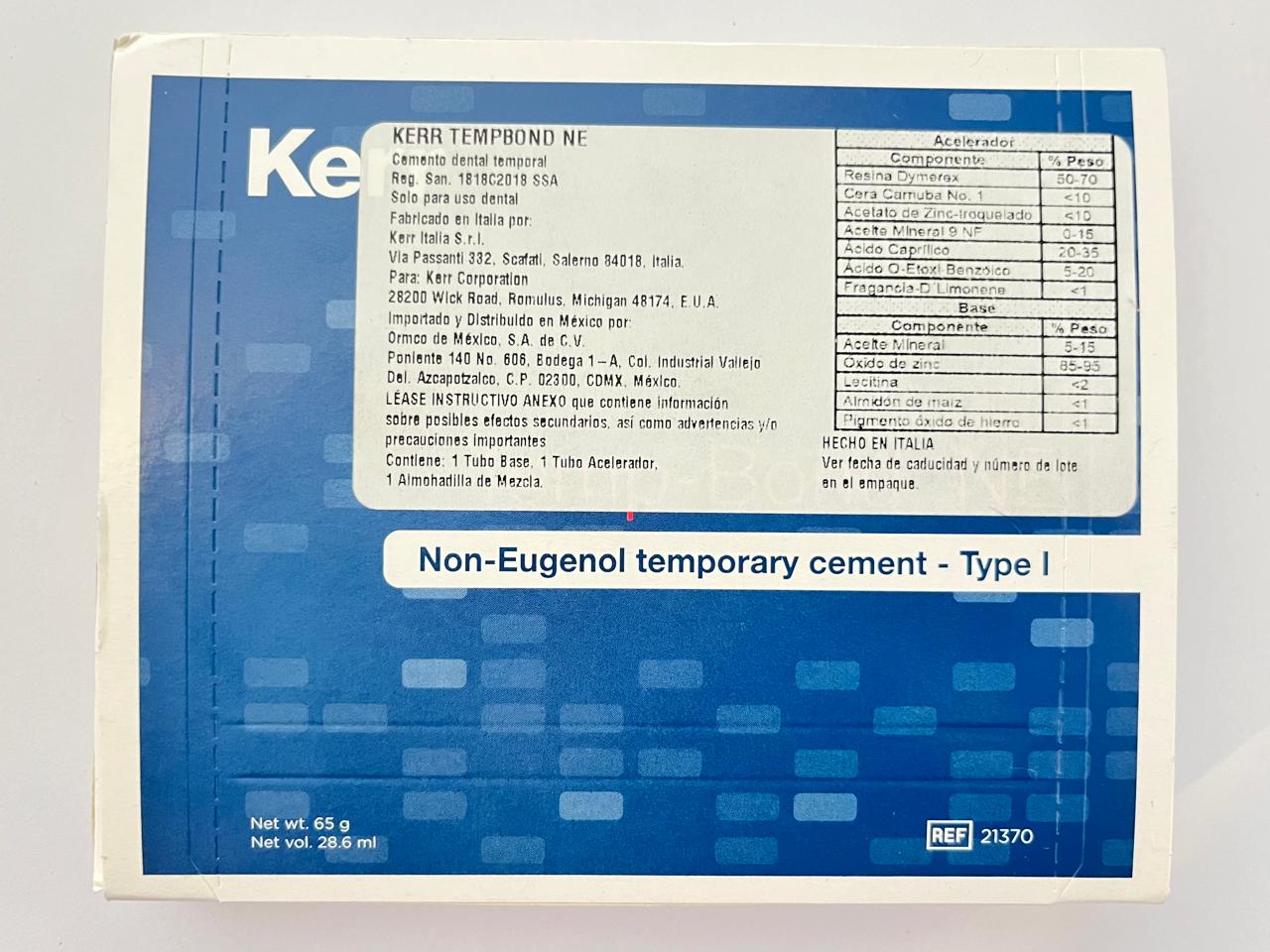 Cemento temporal Temp bond NE 50g kerr