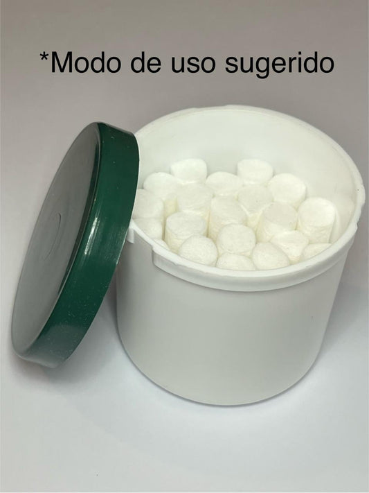 Contenedor de rollos de algodón autoclavable marca vor