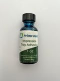 Adhesivo universal para cucharillas tray adhesivo marca prime dent 1 onza