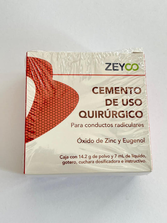 Cemento conductos radiculares uso quirúrgico marca zeyco
