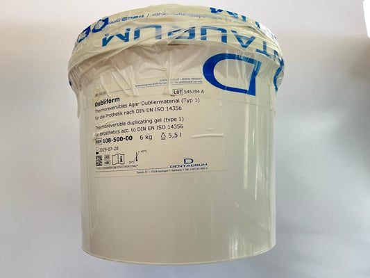 Bote agar gelatina marca dubliform con 6 kilos