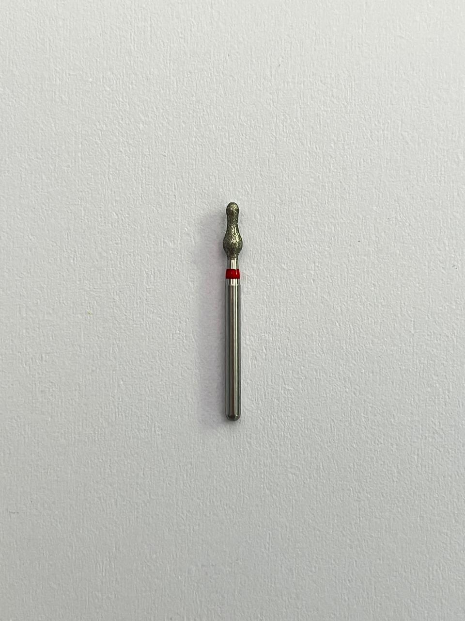 Fresa de diamante anatómica forma de cacahuate diamante EX-98F 507 020 grano rojo ddmolar