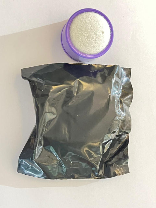 Esponjero porta limas cleanstand con 2 repuestos autoclavable marca vor color morado