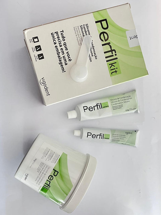 Kit silicona por condensación masilla, ligero y catalizador marca perfil