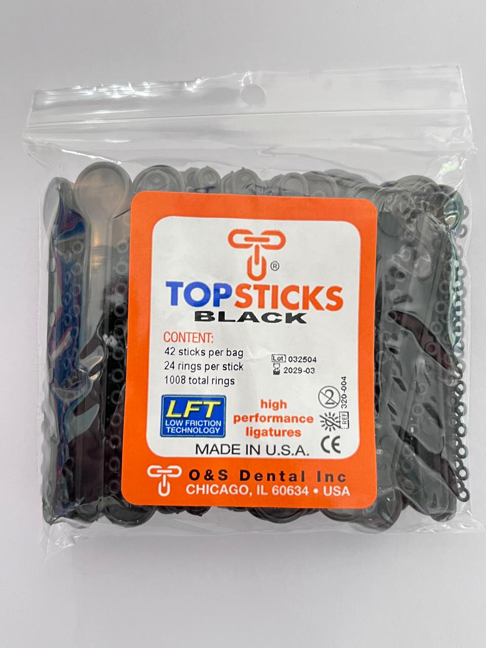 Módulos con 42 llaves top sticks prime dent color negro