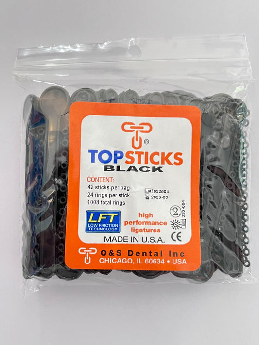 Módulos con 42 llaves top sticks prime dent color negro