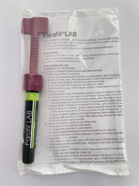 Composite resina parafil lab color A2