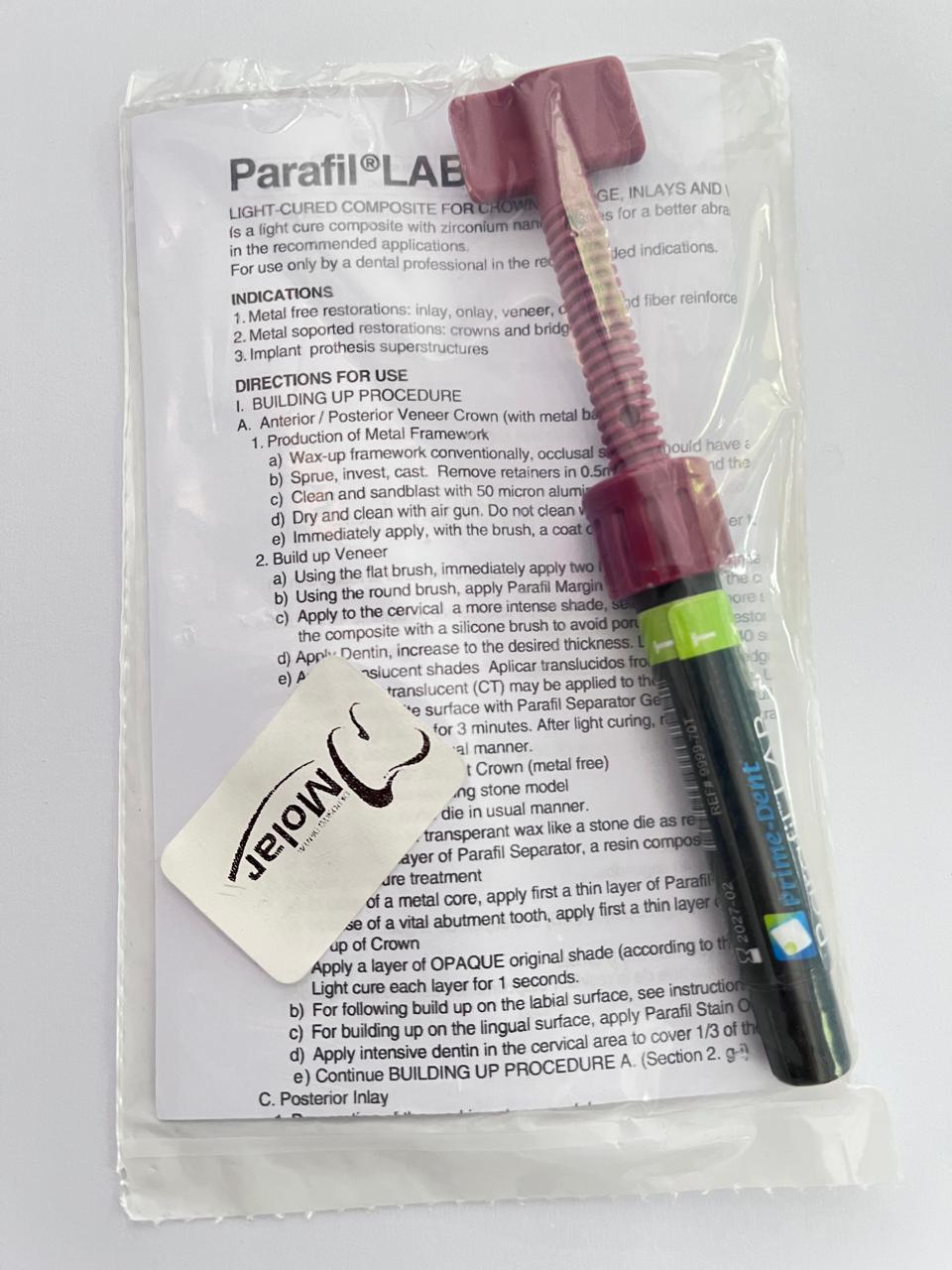 Composite resina parafil lab color T