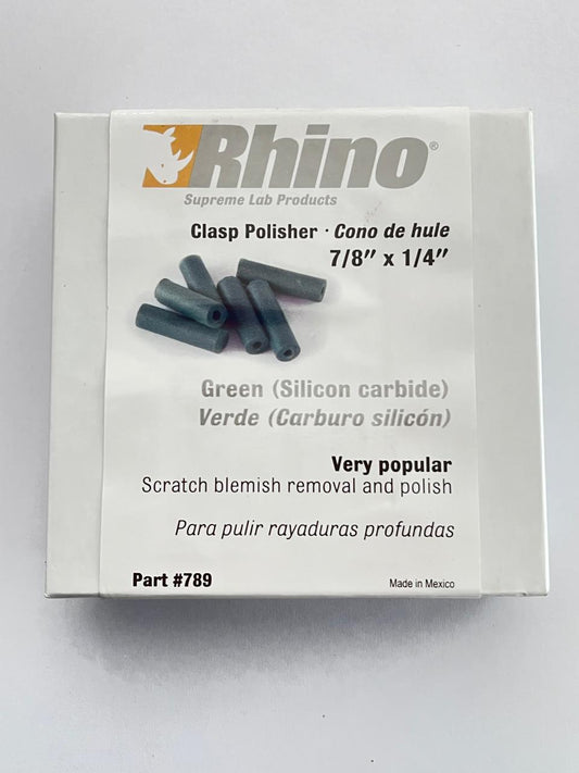 Caja de conos de hule color verde paquete con 100 piezas Rhino