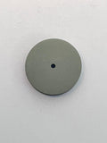 Disco de hule gris suelto abrasivo suave