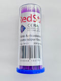 Microaplicadores microbrush punta extra fina T-MA13 marca redstars con 100 piezas