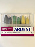 Kit de pulido de acrílico modelo HP0412-2 con 12 piezas