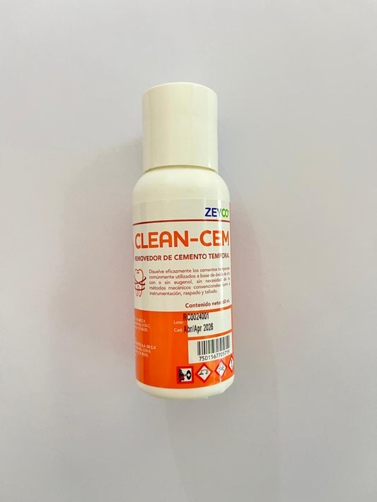 Clean cem 60 ml removedor de cemento temporal