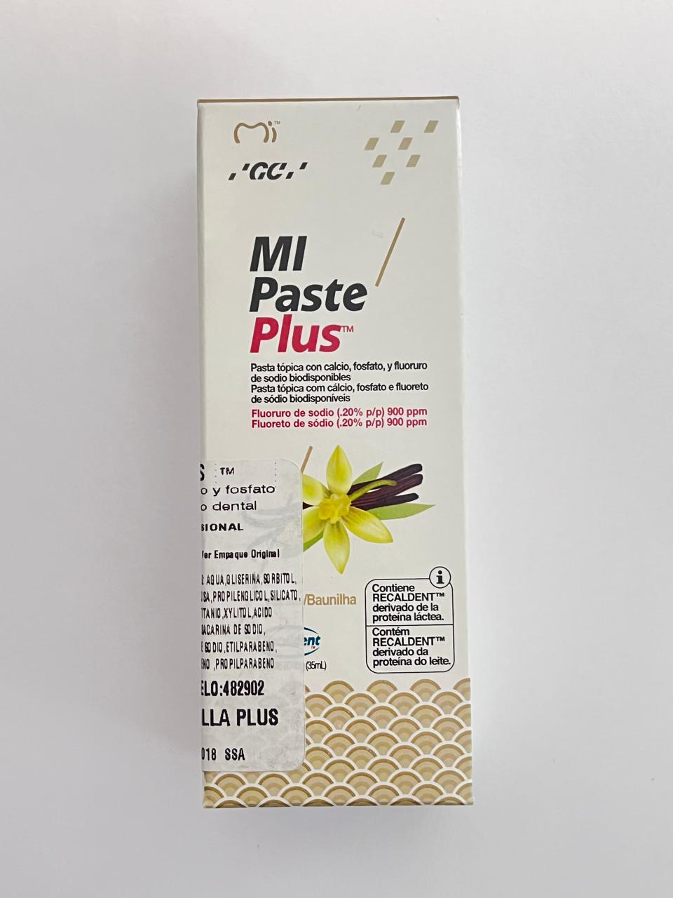Mi paste plus sabor Vainilla