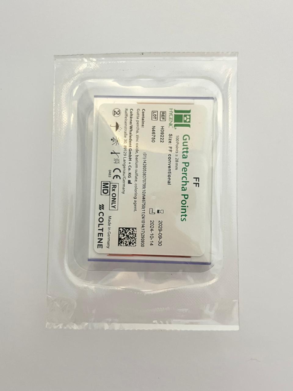 Puntas de Gutta percha Hygienic -gutapercha- #FF