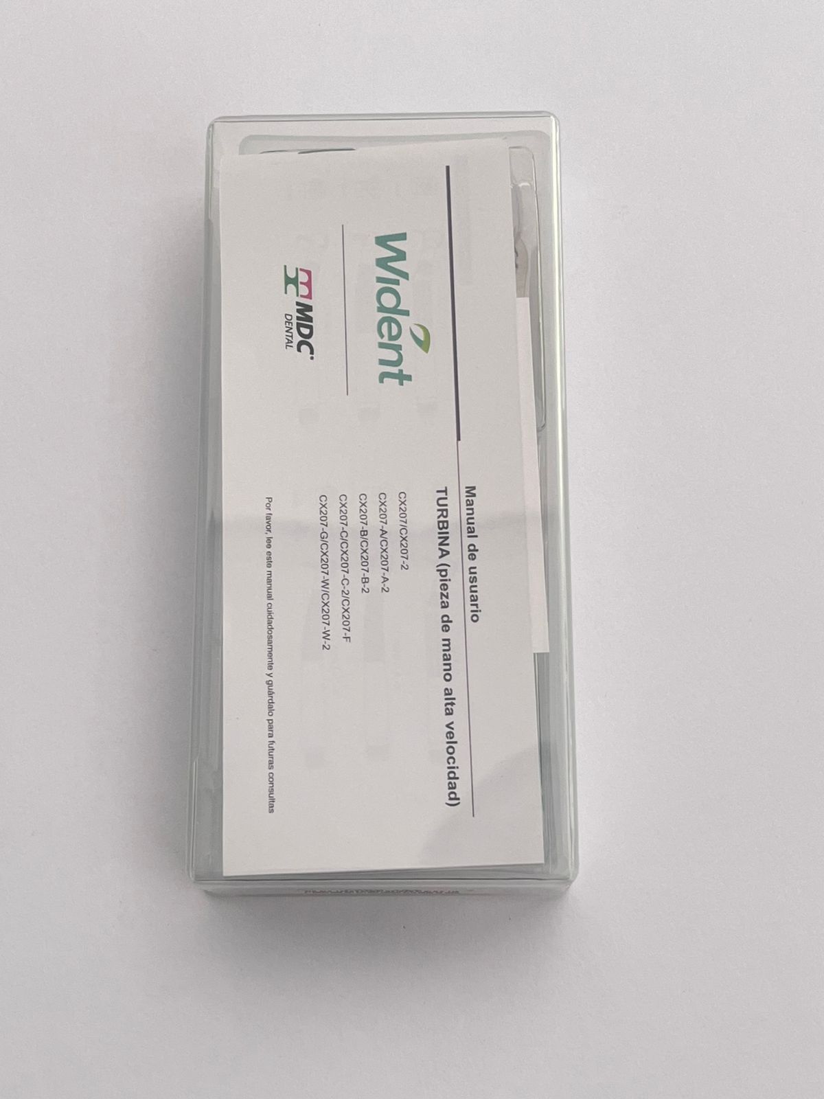 Pieza de alta marca wident CON luz led modelo CX207-F