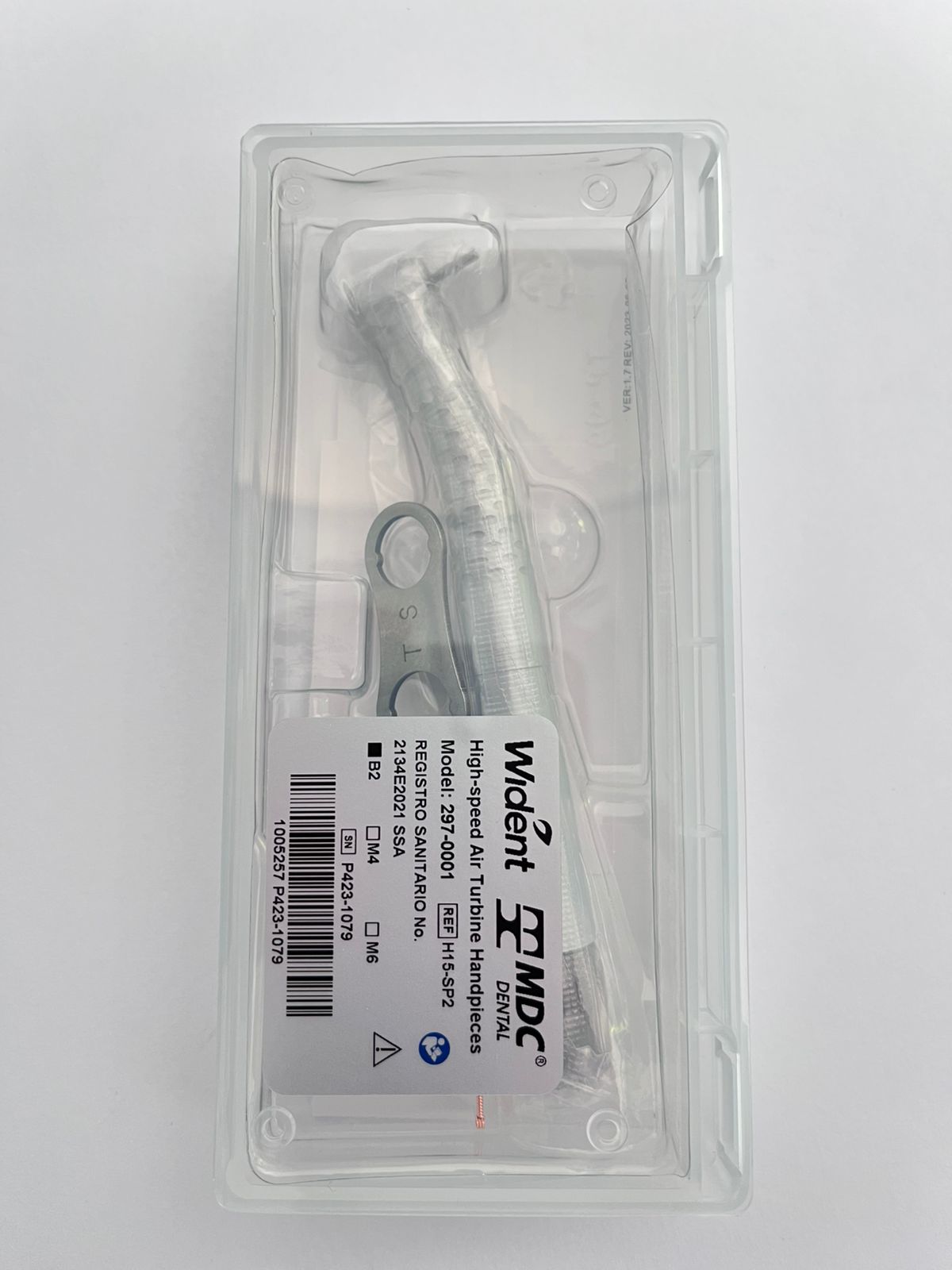 Pieza de alta marca wident CON luz led modelo CX207-F