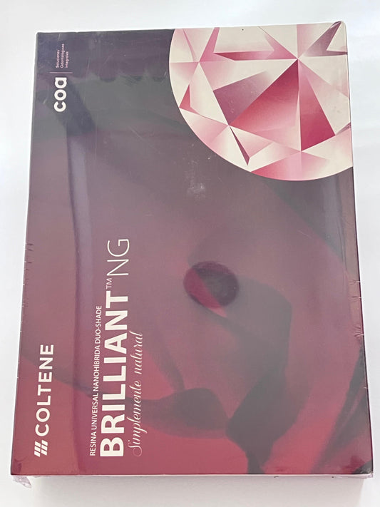 Kit de 6 jeringas de resina universal nanohibrida Brillant NG