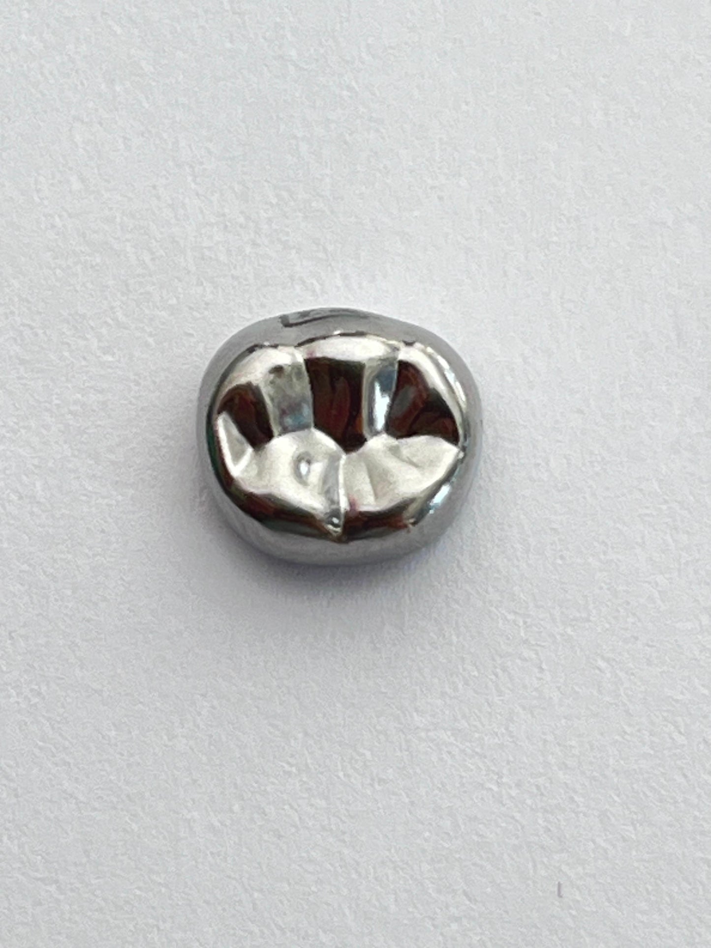 Corona posterior 3M acero cromo ELR5 inferior derecha segundo molar temporal