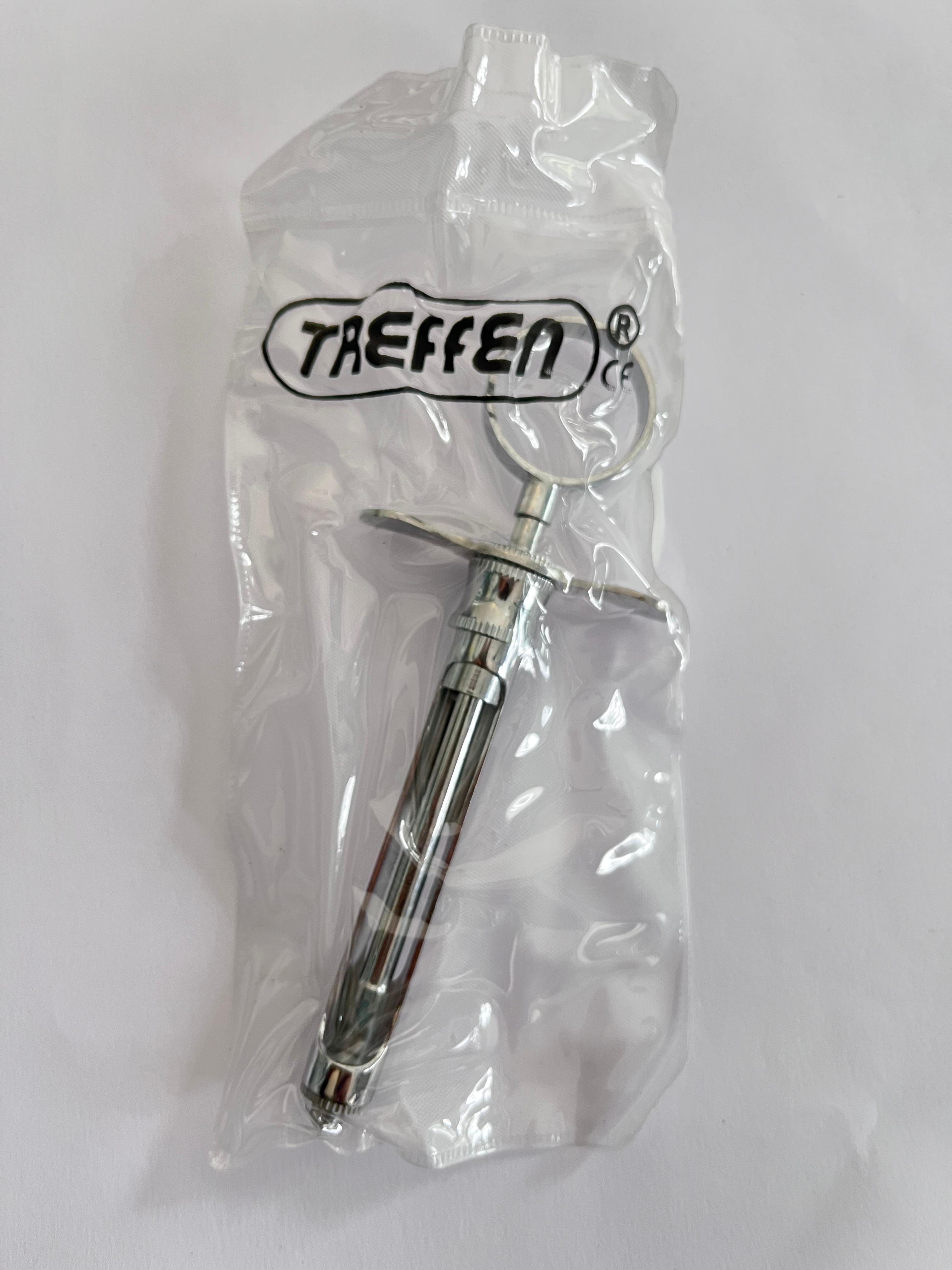 Jeringa para anestesiar tipo carpul con suctor marca Treffen