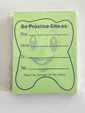 Recordatorio de cita dental económico