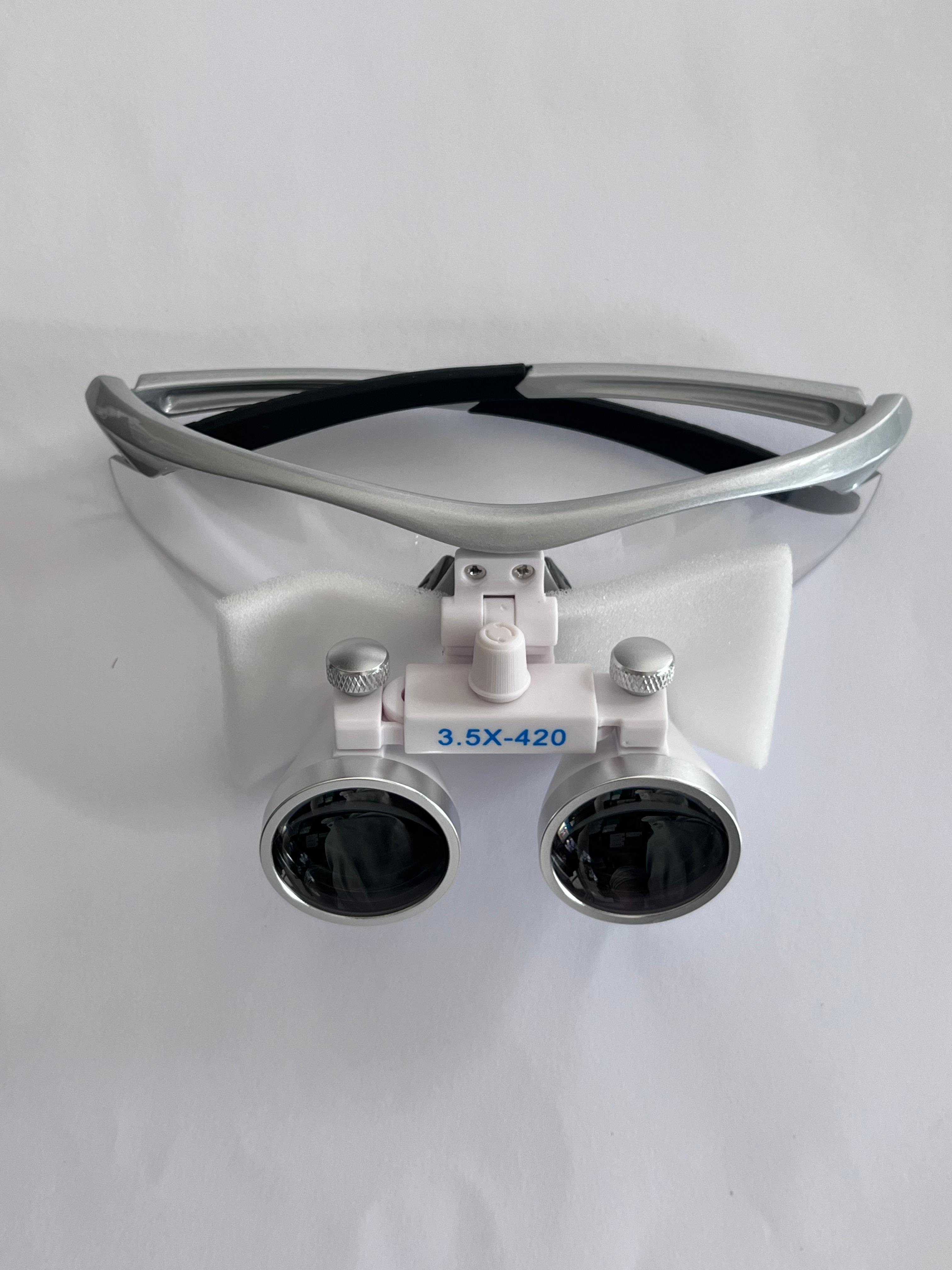 Lentes con lupas dentales con bolsa transportadora hasta 3.5X