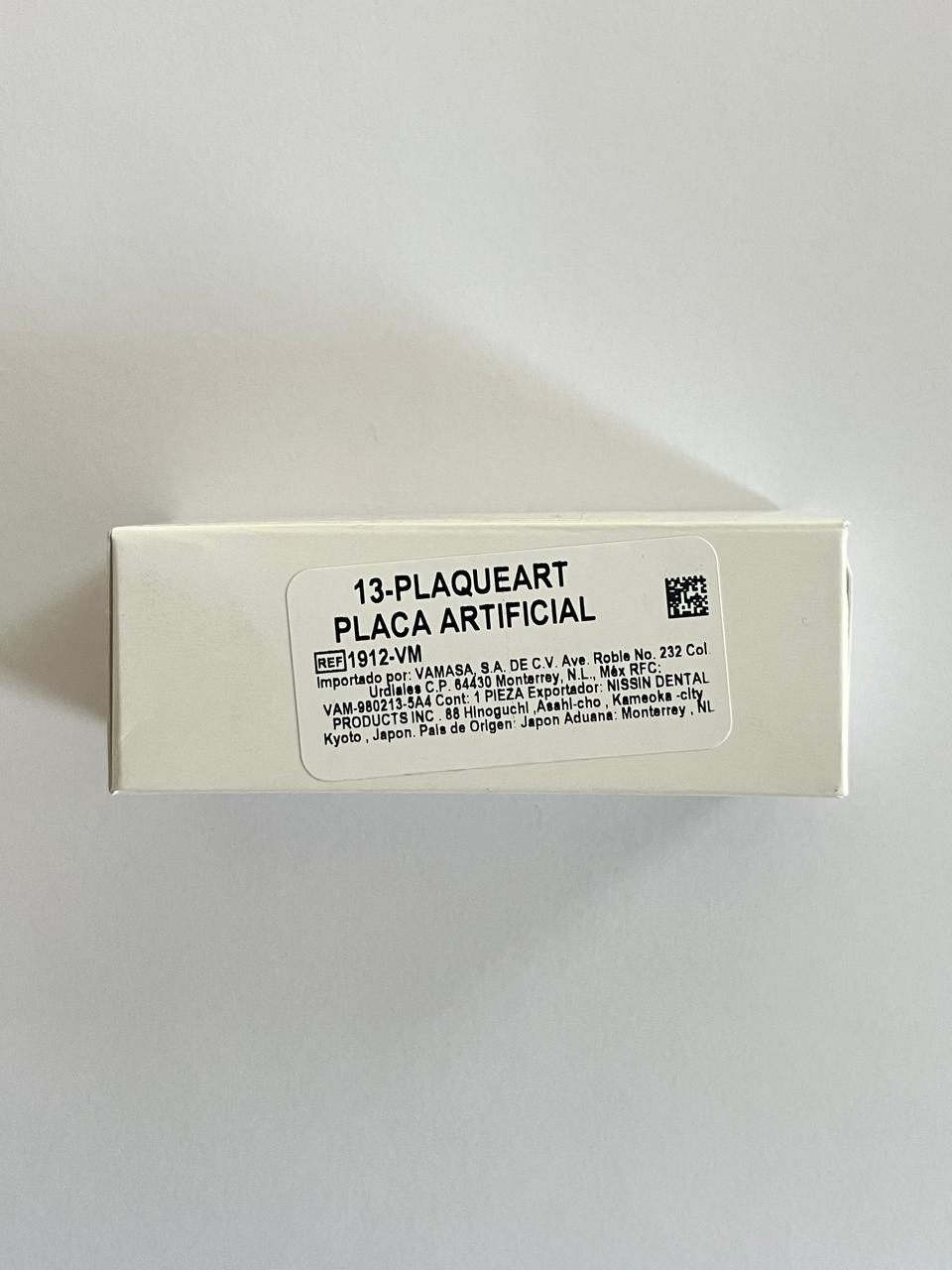 Placa artificial tipo esmalte Nissin Plaqueart 1912-VM