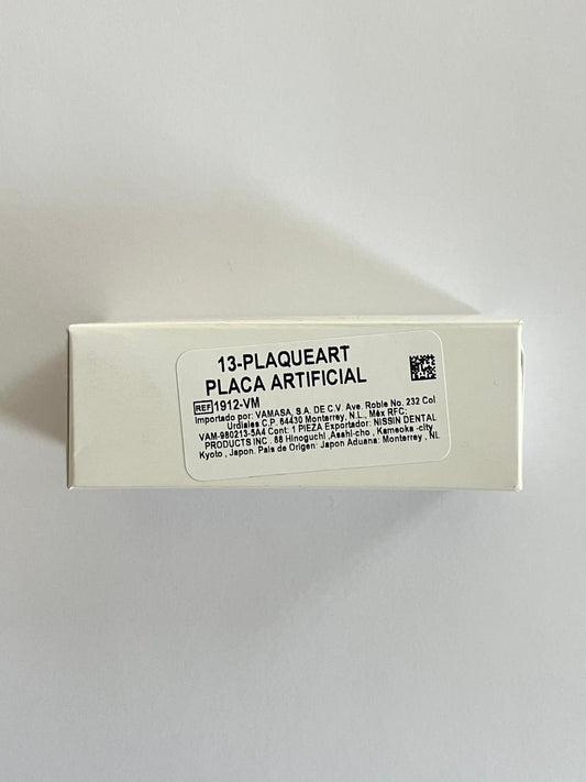 Placa artificial tipo esmalte Nissin Plaqueart 1912-VM