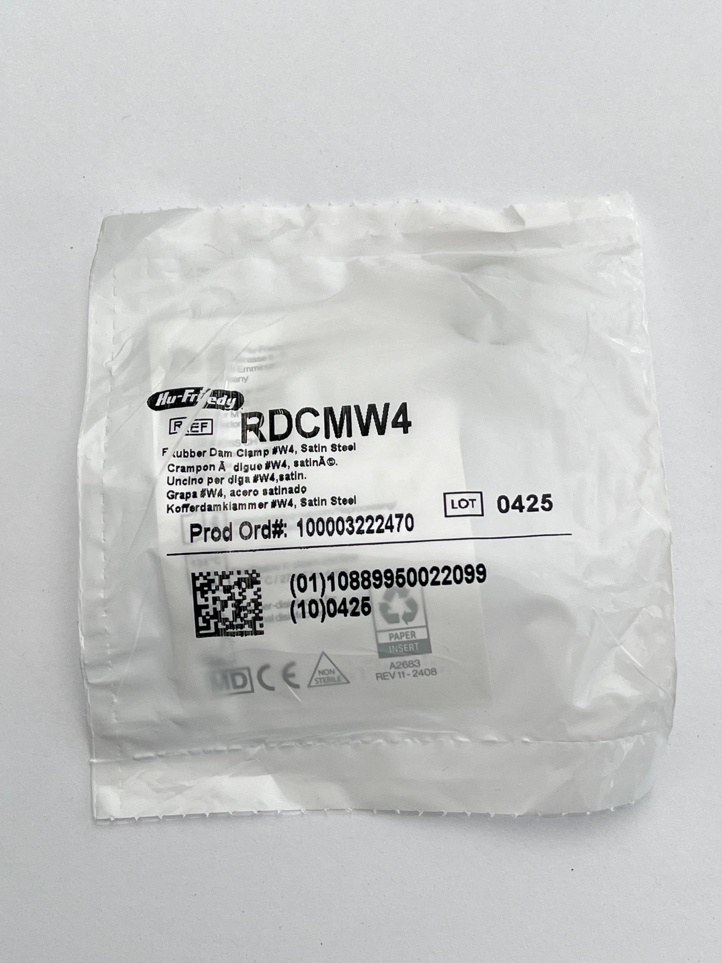 Grapa hu-friedy W4 para molares superiores GRDCMW4