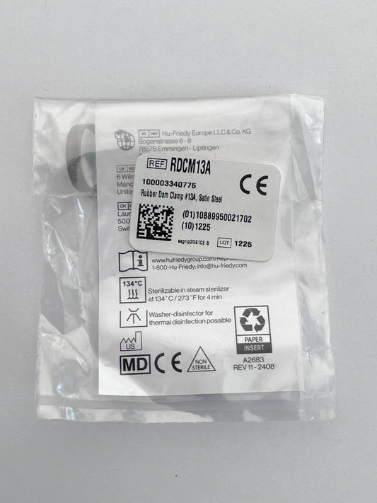 Grapa hu-friedy #13A para molar inferior izquierdo dentada GRDCM13A