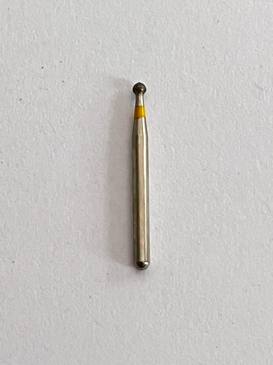 Fresa diamante de bola BR-40EF Mediana grano extrafino (cinta amarilla)