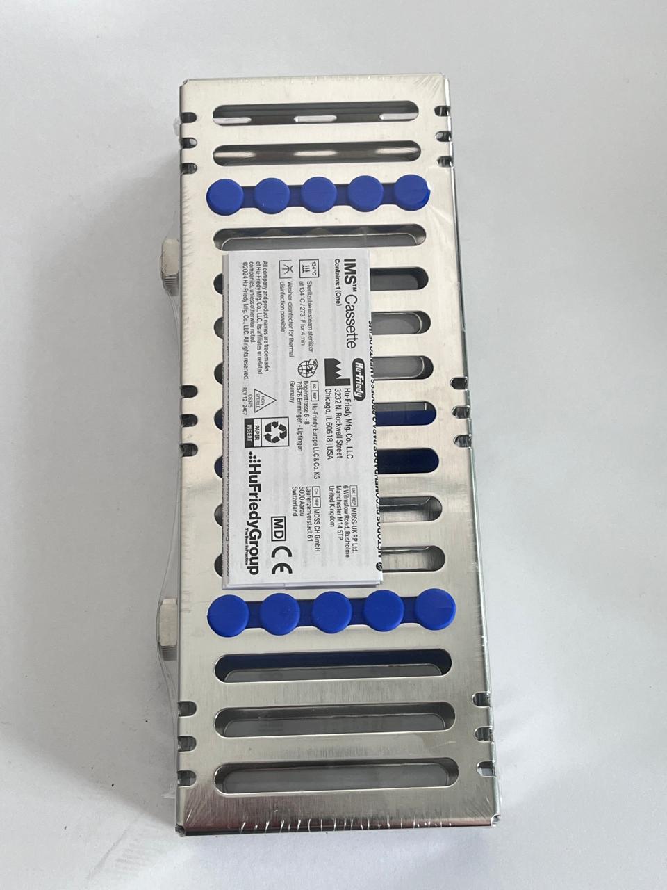 Cassette para 5 instrumentos azul hu-friedy