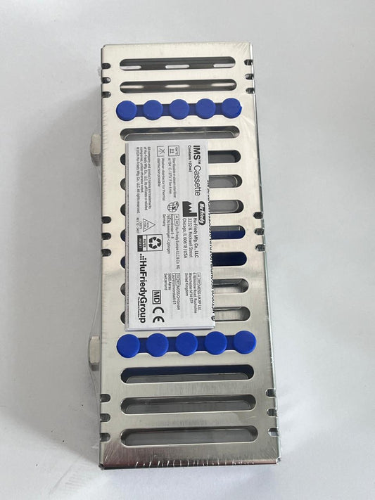 Cassette para 5 instrumentos azul hu-friedy